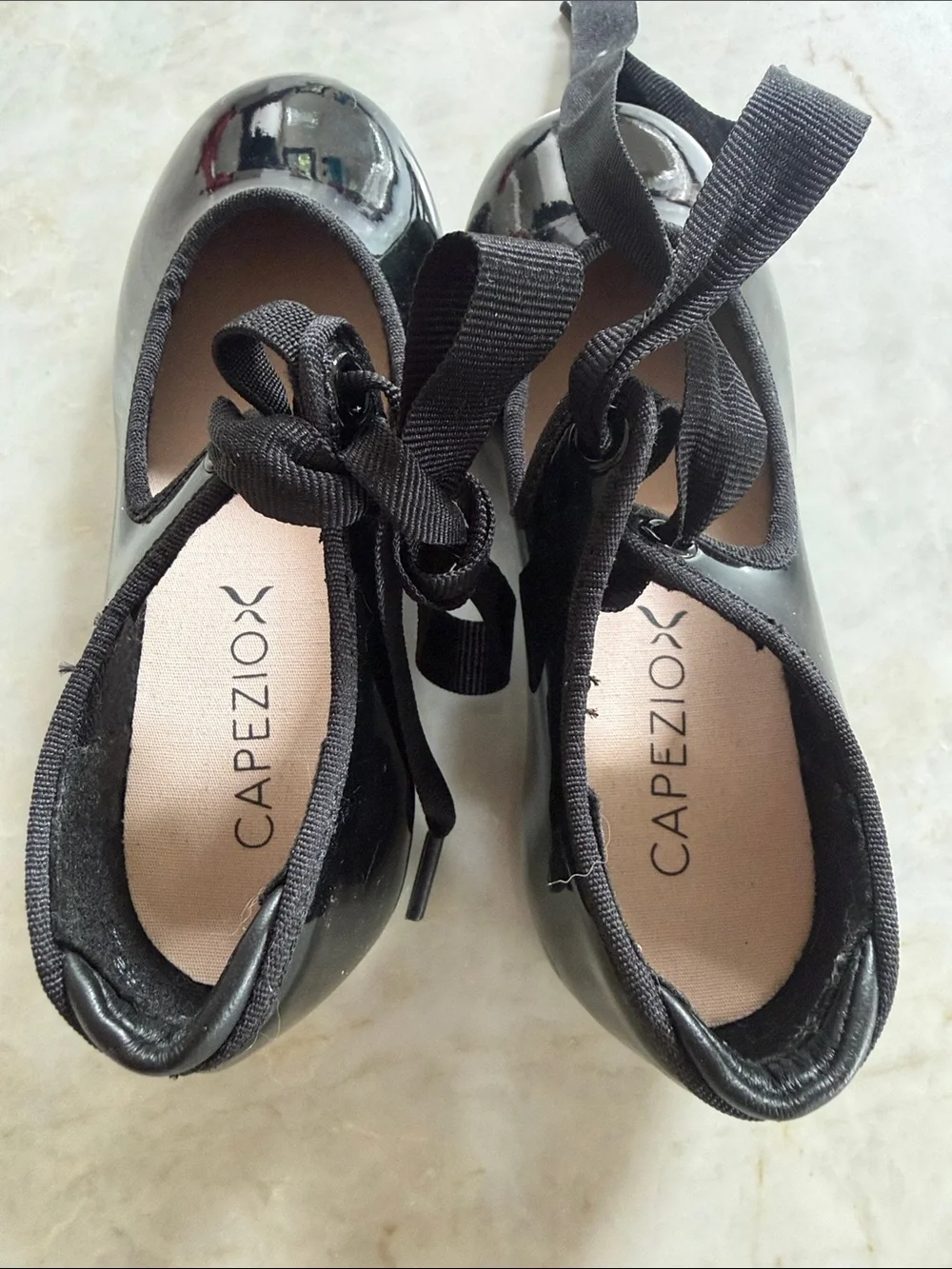 Capezio Black Tyette Tap Shoes